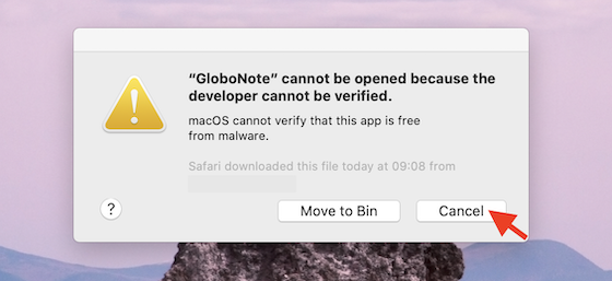 macOS security check macOS security check
